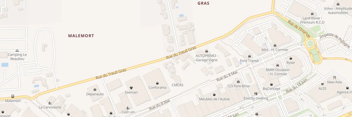 Plan du 4 Le Treuil Gras à Puilboreau