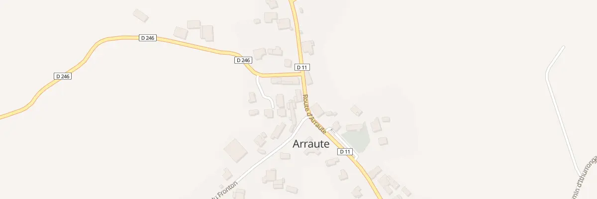 Plan du 4 Che du Fronton à Arraute-Charritte