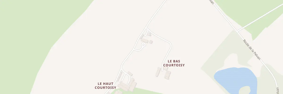 Plan du 17 Le Haut Courtoisi à Princé