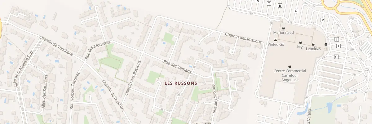 Plan du 21 Rue des Tamaris à Angoulins