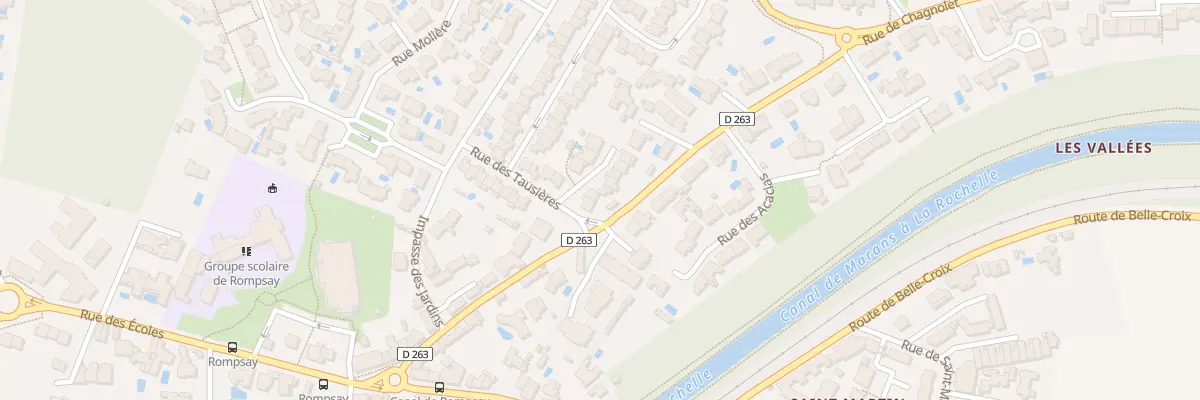 Plan du 4 Rue des Tausieres à Périgny