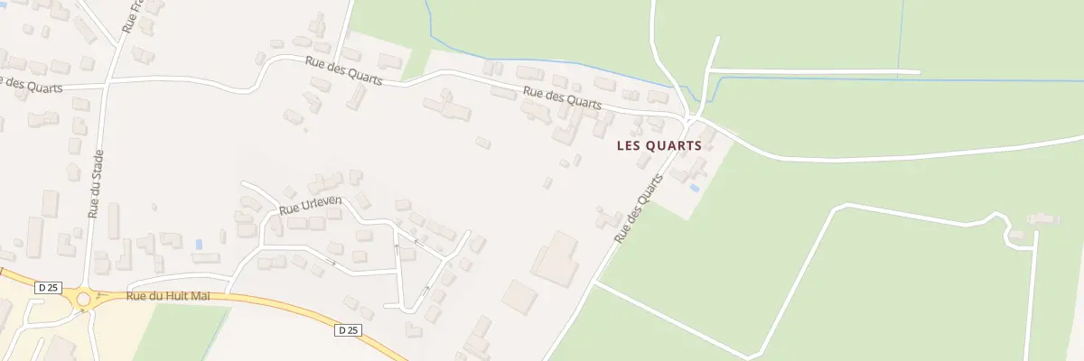 Plan du 16 Rue des quarts à Champagné-les-Marais