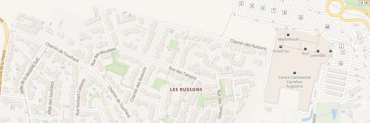 Plan du 17 Rue des Tamaris à Angoulins