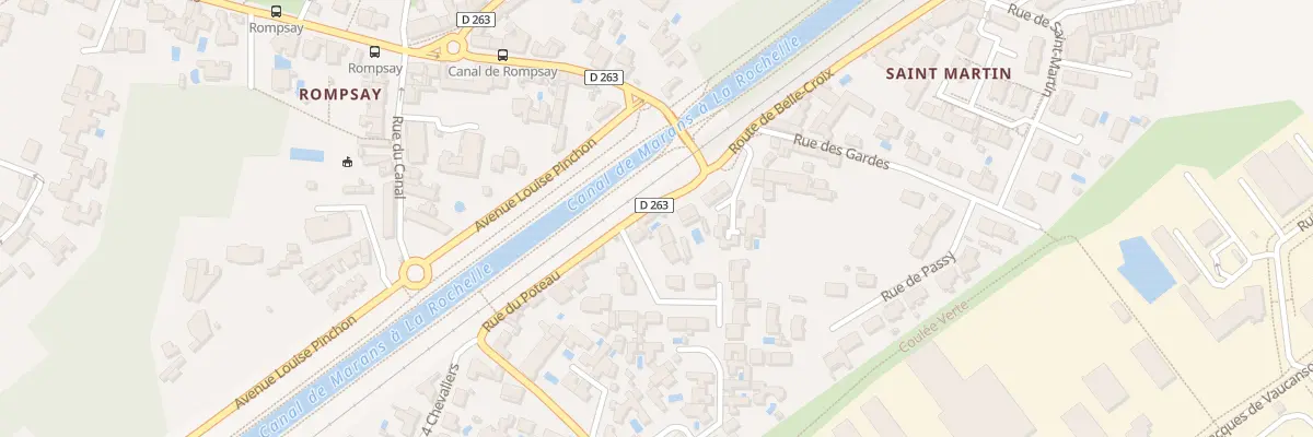 Plan du 5 Rue du Poteau à Périgny