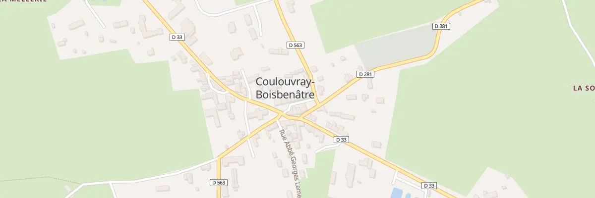 Plan du 11 Rue Jean Huet à Coulouvray-Boisbenâtre