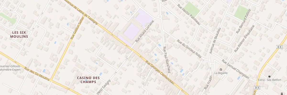 Plan du 152 Rue Georges Clémenceau à Marennes-Hiers-Brouage
