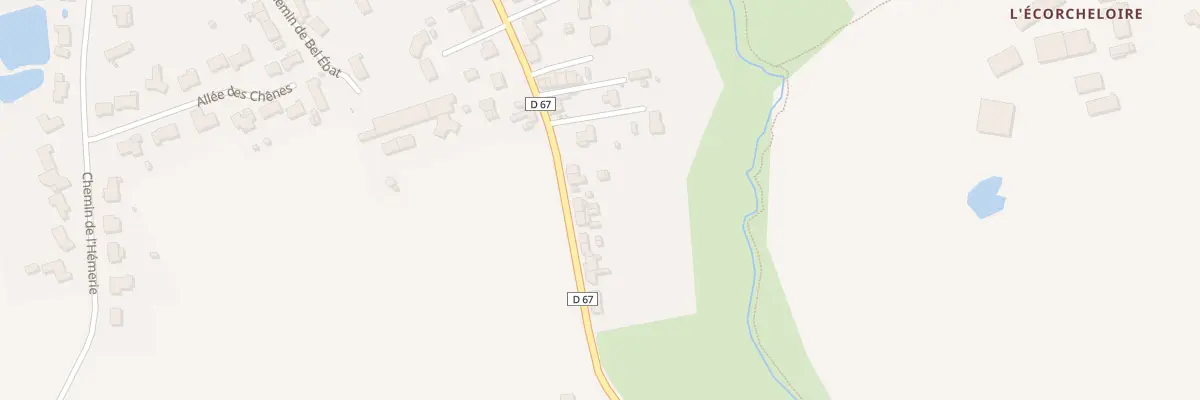 Plan du 75 Rue Jean de Bejarry (Geste) à Beaupréau-en-Mauges