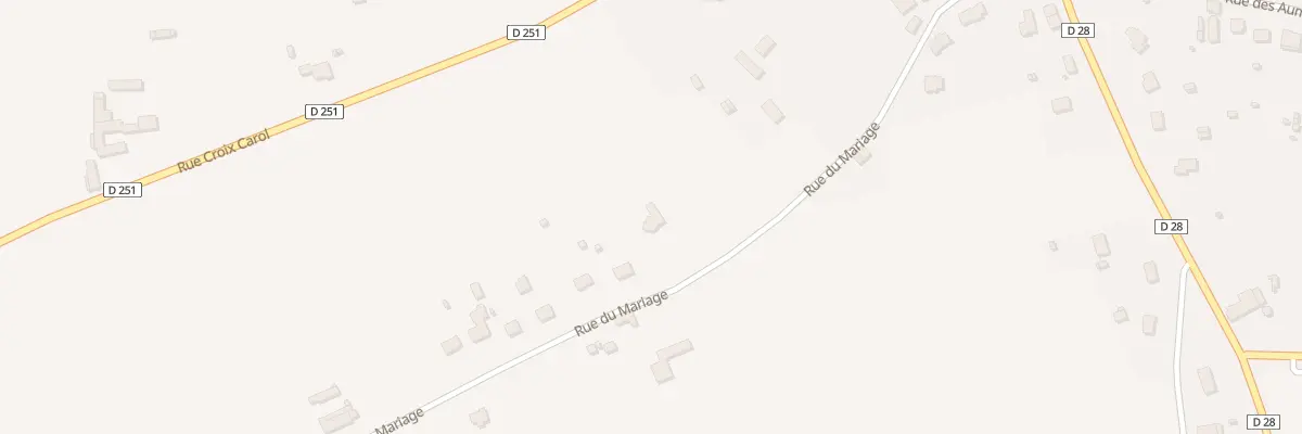 Plan du 8 Rue du Mariage - St Romphaire à Bourgvallées