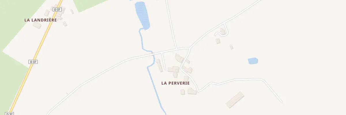 Plan du 5081 La Perverie aux Landes-Genusson