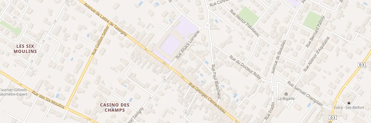 Plan du 154 Rue Georges Clémenceau à Marennes-Hiers-Brouage