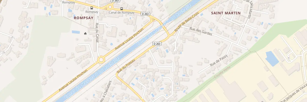 Plan du 7 Rue du Poteau à Périgny