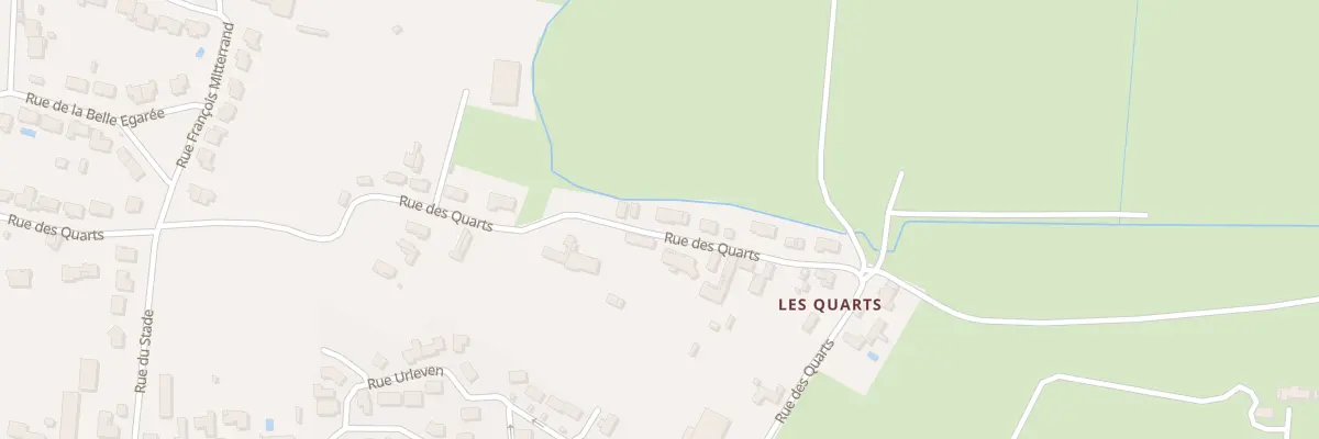 Plan du 35 Rue des quarts à Champagné-les-Marais