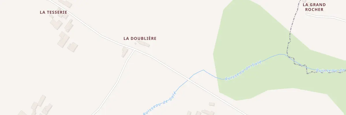 Plan du 6003 La Doubiniere à Brielles