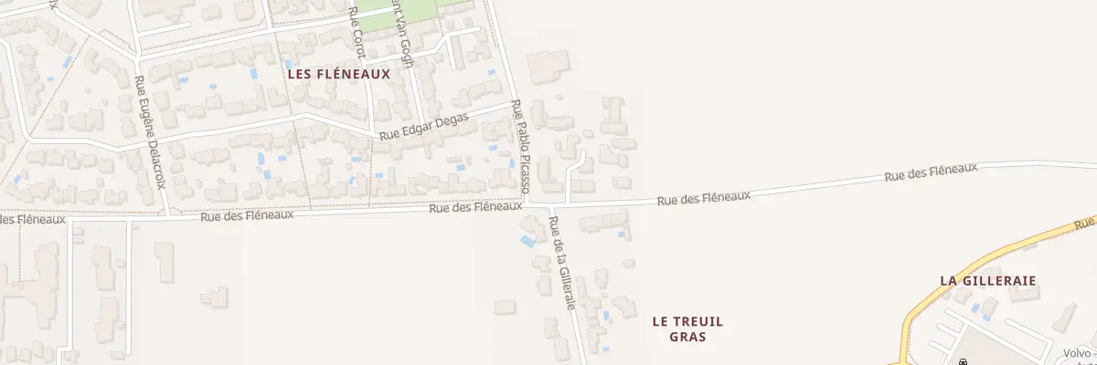 Plan du 33 Rue Pablo Picasso à Puilboreau