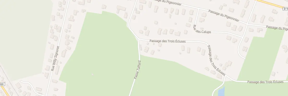 Plan du 3 Pass des Trois Ecluses à Soulac-sur-Mer