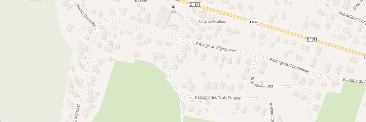 Plan du 2B Pas du Taffard à Soulac-sur-Mer