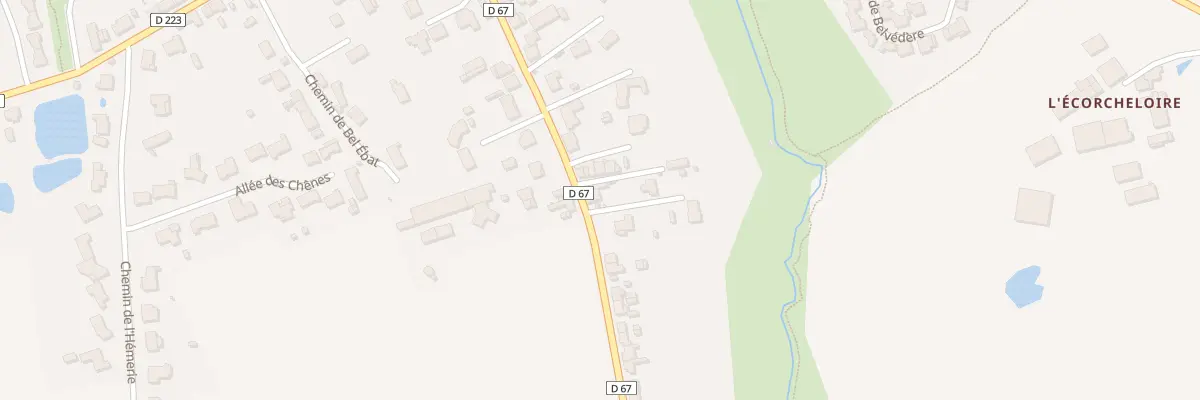 Plan du 61 Rue Jean de Bejarry (Geste) à Beaupréau-en-Mauges