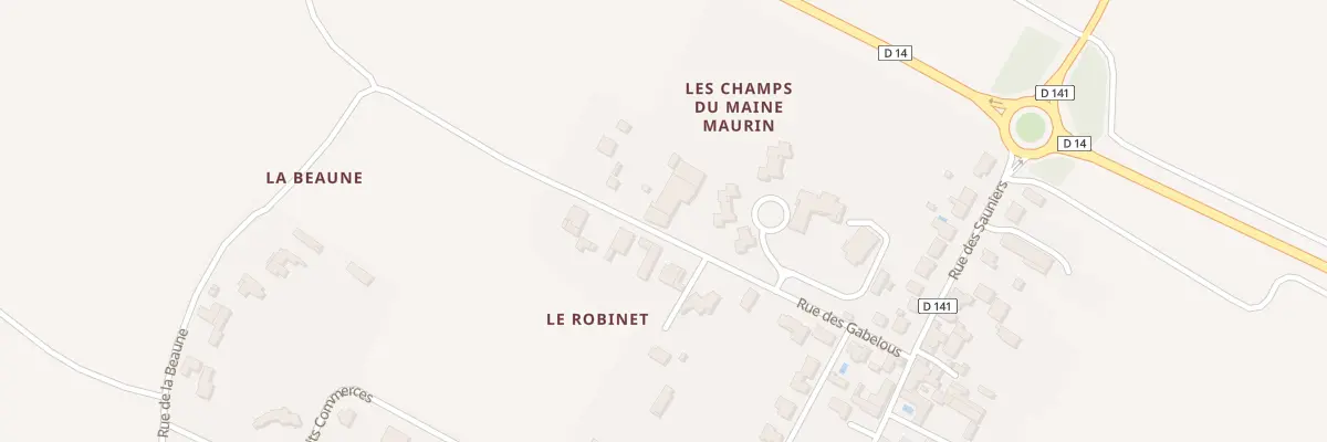 Plan du 8 Rue des Gabelous à Arvert