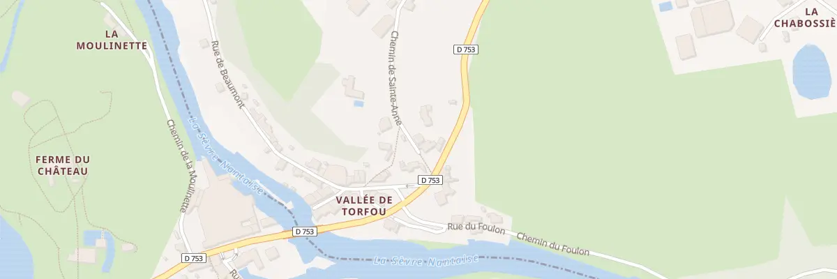 Plan du 4 Che de Sainte-Anne à Sèvremoine