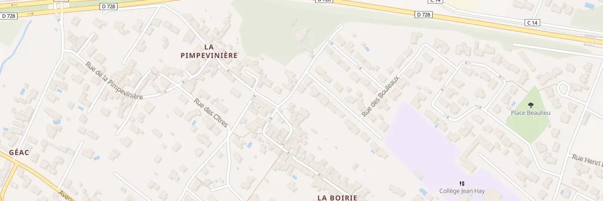 Plan du 4 Rue de la Boirie à Marennes-Hiers-Brouage