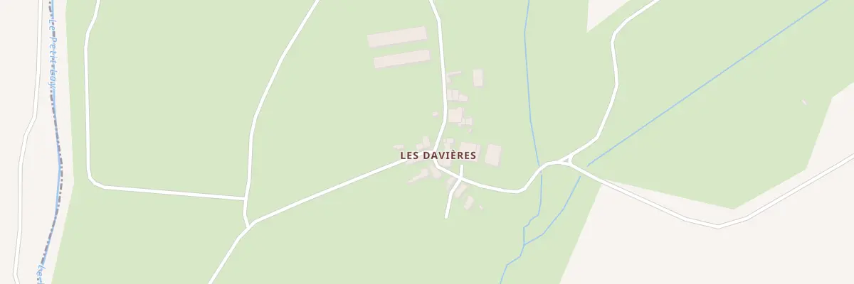 Plan du 18 Rue des davières à Chantonnay