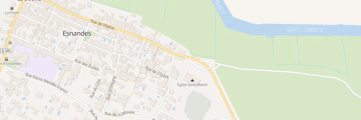 Plan du 69 Rue de l’Eglise à Esnandes