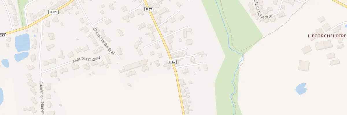 Plan du 59 Rue Jean de Bejarry (Geste) à Beaupréau-en-Mauges