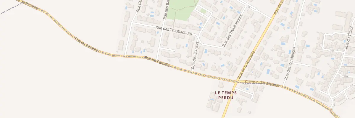Plan du 8 Imp des Bardes à Saint-Xandre