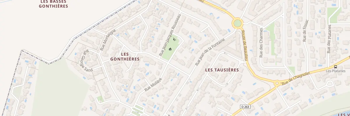 Plan du 8 Rue Victor Hugo à Périgny