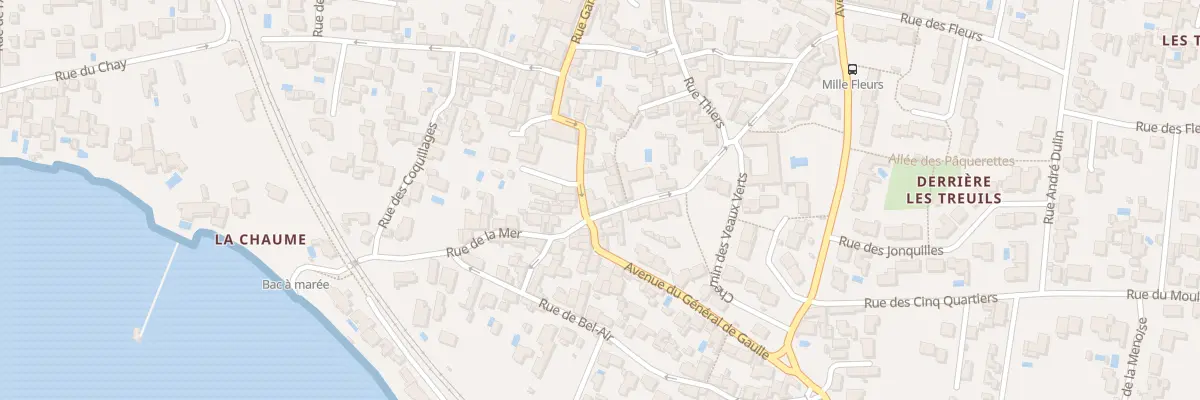 Plan du 31 Rue Gambetta à Angoulins