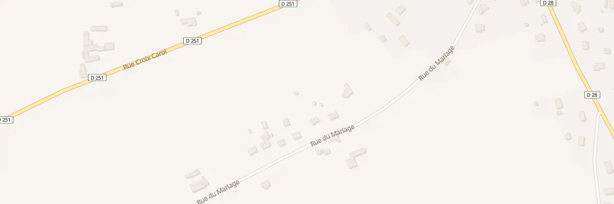 Plan du 12 Rue du Mariage - St Romphaire à Bourgvallées