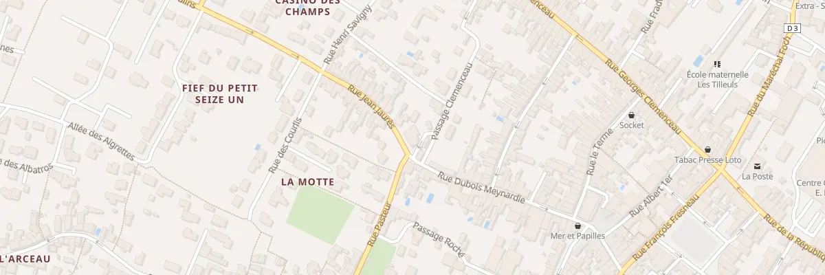Plan du 29 Rue Jean Jaurès à Marennes-Hiers-Brouage