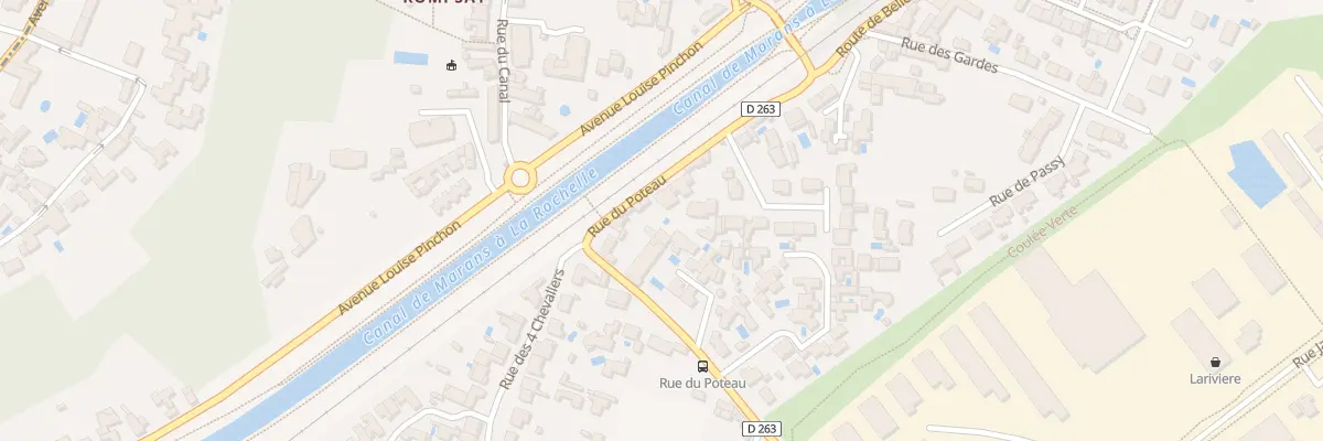 Plan du 17A Rue du Poteau à Périgny