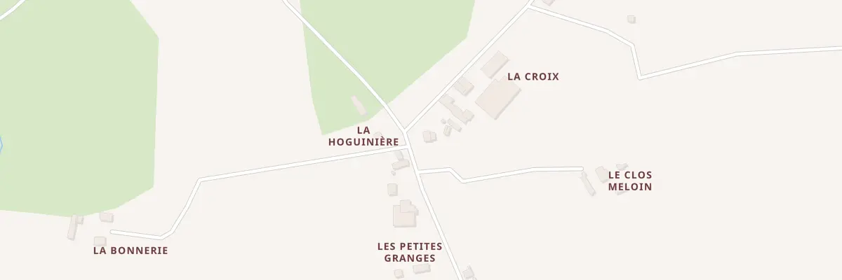 Plan du 4 La Croix à Argentré-du-Plessis
