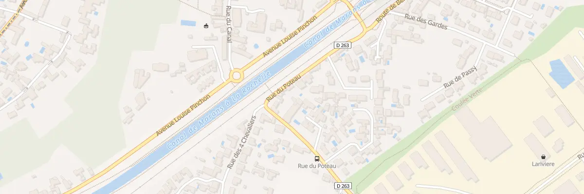 Plan du 19 Rue du Poteau à Périgny