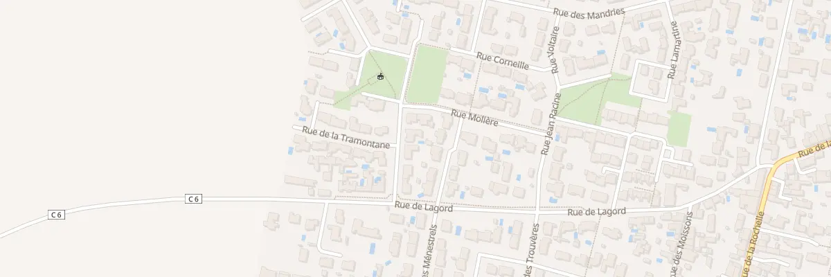 Plan du 17 Rue du Moulin de la Péraude à Saint-Xandre