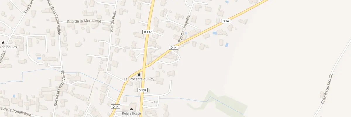 Plan du 8 Rte de Saint-aubin à Sainte-Gemme-la-Plaine