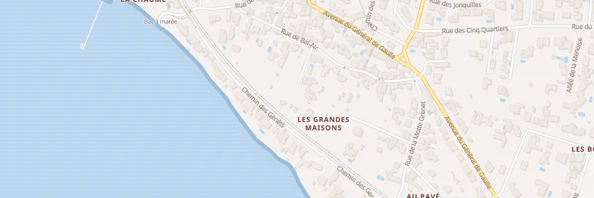 Plan du 5961 Rue de Bel Air à Angoulins