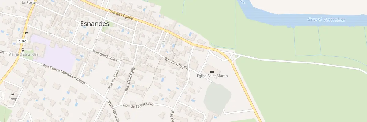 Plan du 66 Rue de l’Eglise à Esnandes
