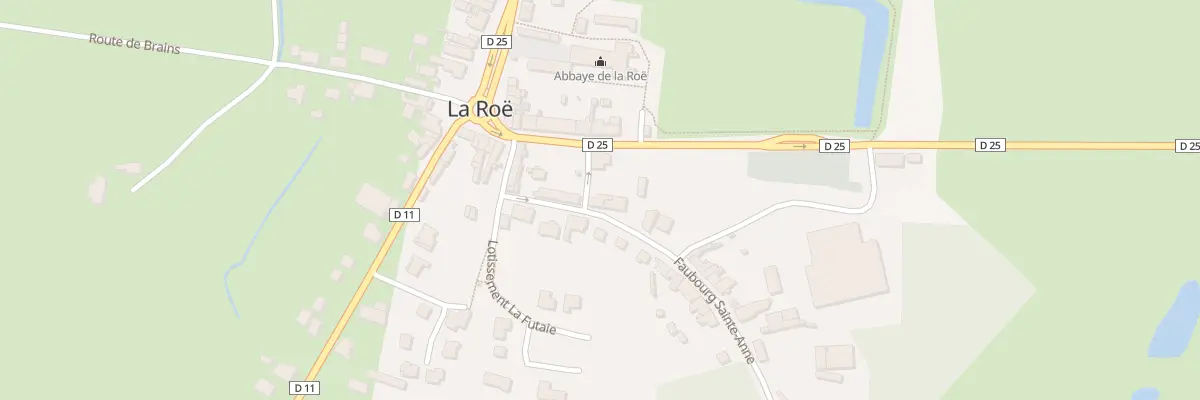 Plan du 3B Fg Sainte-anne à La Roë