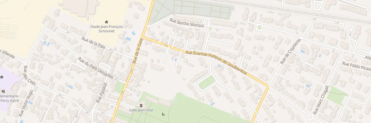 Plan du 18 Rue Évariste Poitevin à Aytré