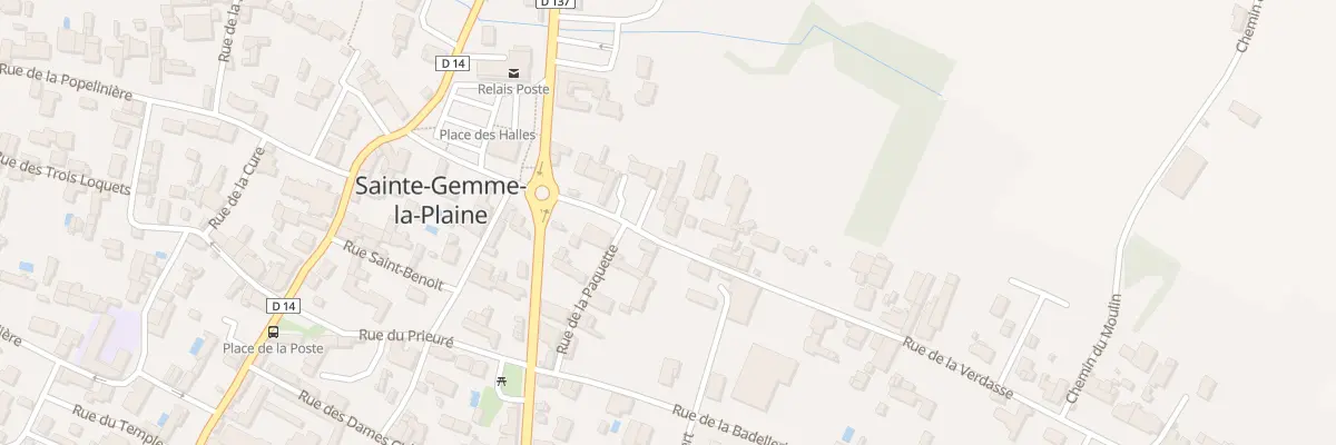 Plan du 7 Rue de la verdasse à Sainte-Gemme-la-Plaine
