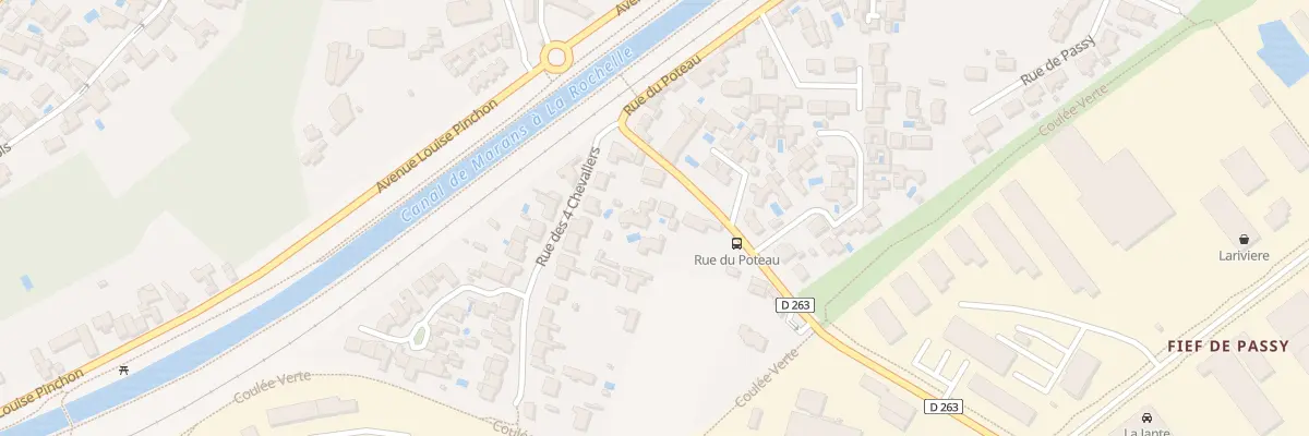 Plan du 4B Rue du Poteau à Périgny