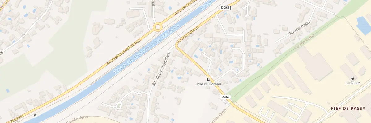 Plan du 4 Rue du Poteau à Périgny