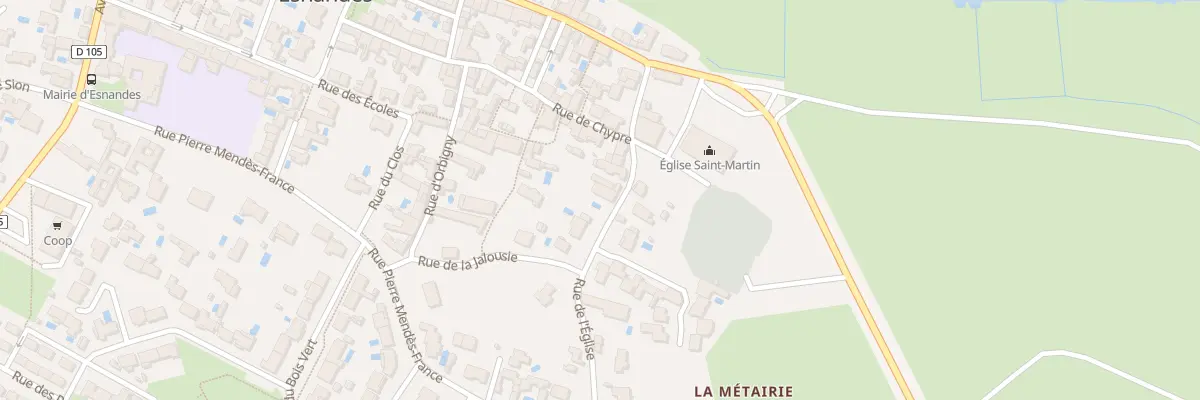 Plan du 70B Rue de l’Eglise à Esnandes