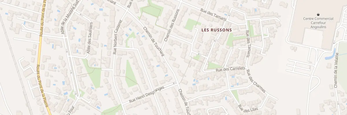 Plan du 30 Che de Touchare à Angoulins