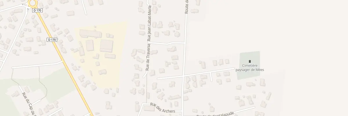 Plan du 565 Rte de Patesse à Mées