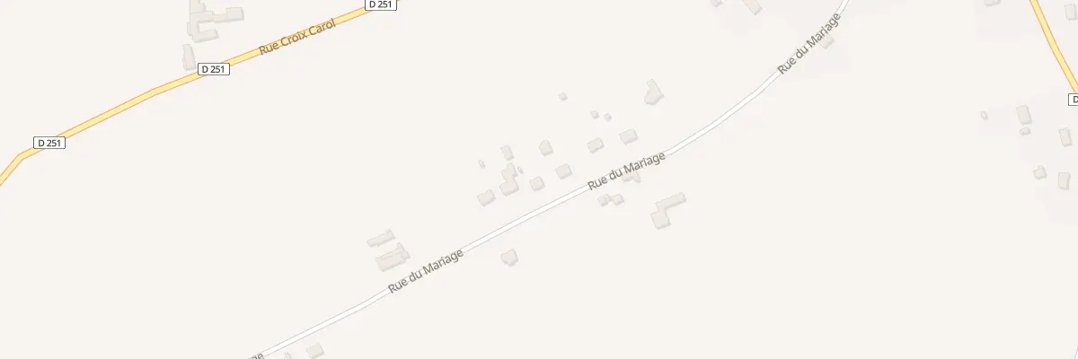 Plan du 16 Rue du Mariage - St Romphaire à Bourgvallées