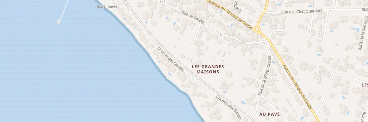 Plan du 5960 Rue de Bel Air à Angoulins