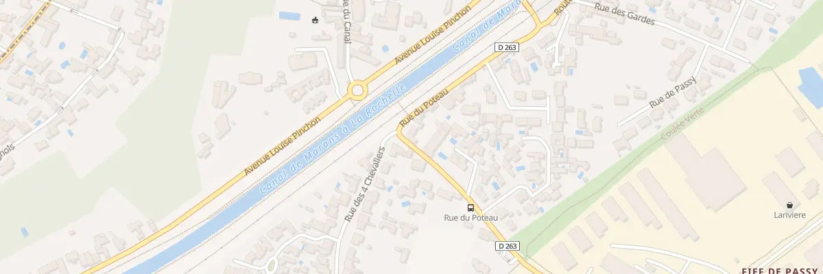 Plan du 25 Rue du Poteau à Périgny